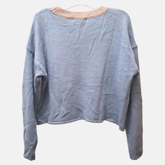 Madden NYC Scenic Landscape Cropped Pullover Sweater Size 2XL - Picture 9 of 10